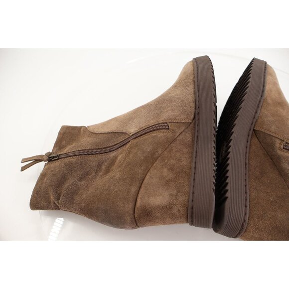 Sofft Aqua Shary Womens Size 11 Brown Waterproof Leather Wedge Boot Bootie - Picture 7 of 12